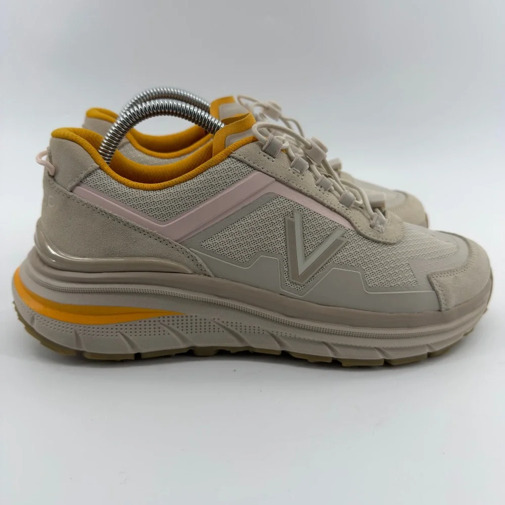 Vionic WMAX Sierra Womens Walking Sneakers Sand Orange Pink Size 9.5 Orthotic